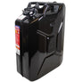 20 Litre Steel Jerry Cans (Green, Black, Red) Faithfull Tools