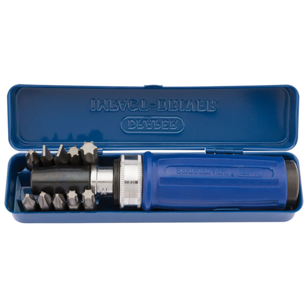 Draper 12 Piece Impact Screwdriver Set 22322