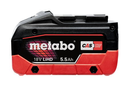 Metabo 18V 5.5Ah LiHD Battery Pack 625368000 side view
