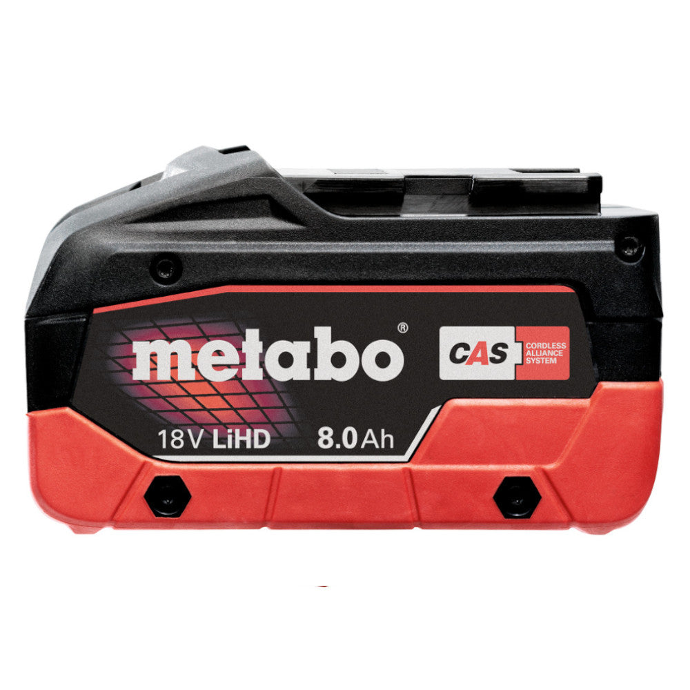 Metabo 18V 8.0Ah LiHD Battery Pack 625369000 - Max Runtime & CAS Compatible