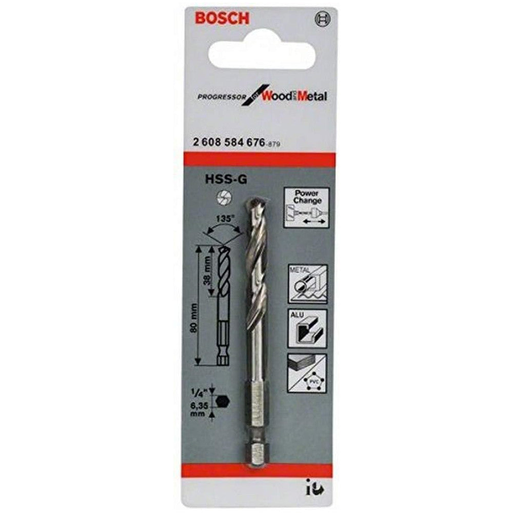 Bosch HSS-G Pilot Drill Bit 2608584676