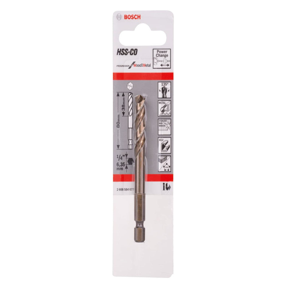 Bosch HSS-Co Pilot Drill Bit 2608584677