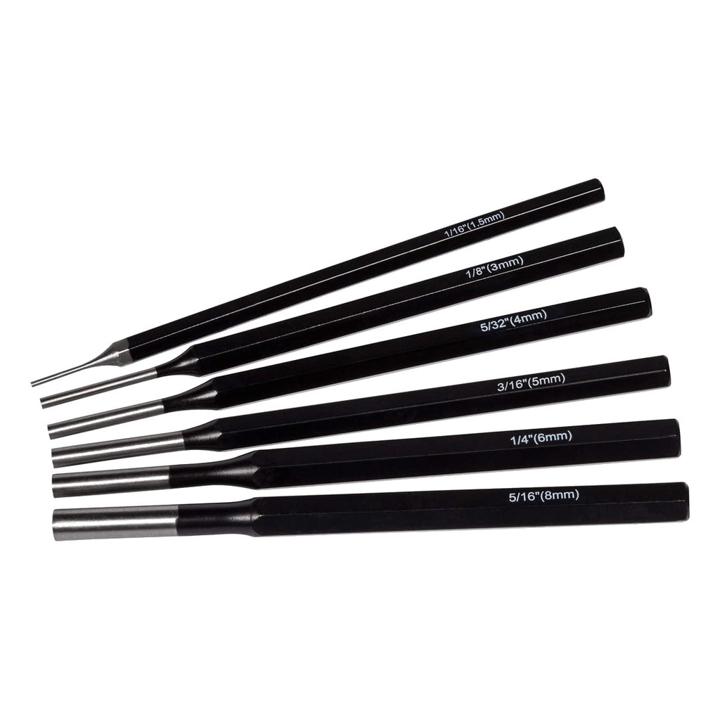 Roughneck 31-178 Parallel Pin Punch Set - 6 Piece