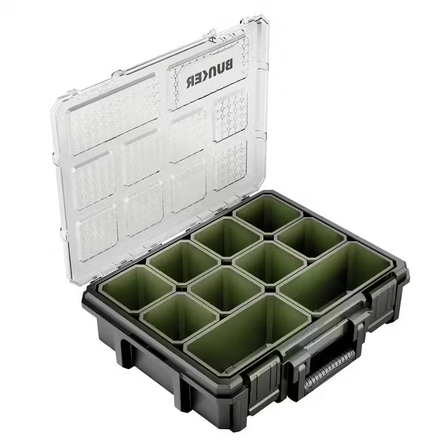 Bunker Large Organiser Case with 10 Compartments