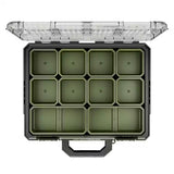 Bunker Slim Organiser Case with 10 Compartments