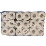 Pack of 2Work White 2 Ply Toilet Rolls on a white background