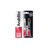 Araldite Rapid 2 Part Epoxy Adhesive 2x 15ml Tubes
