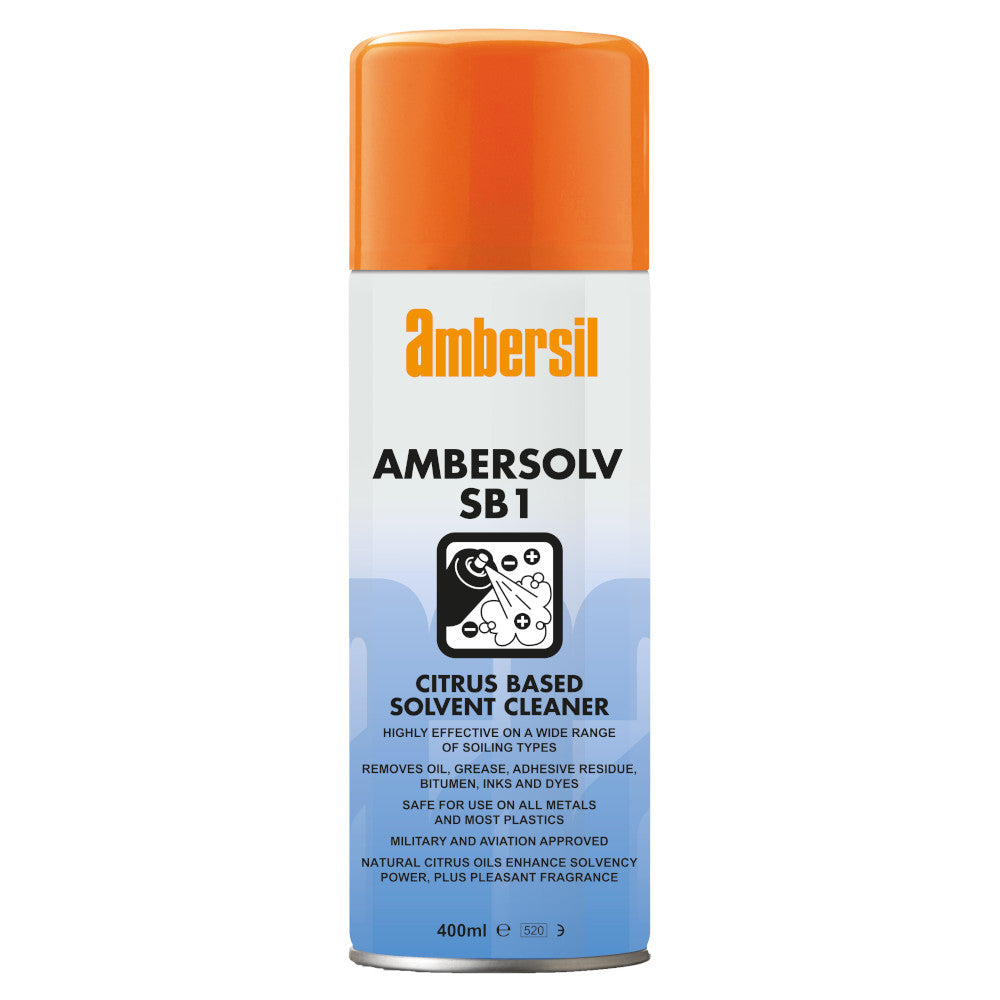 Ambersil Ambersolv SB1 Citrus Based Solvent Cleaner 400ml 31598