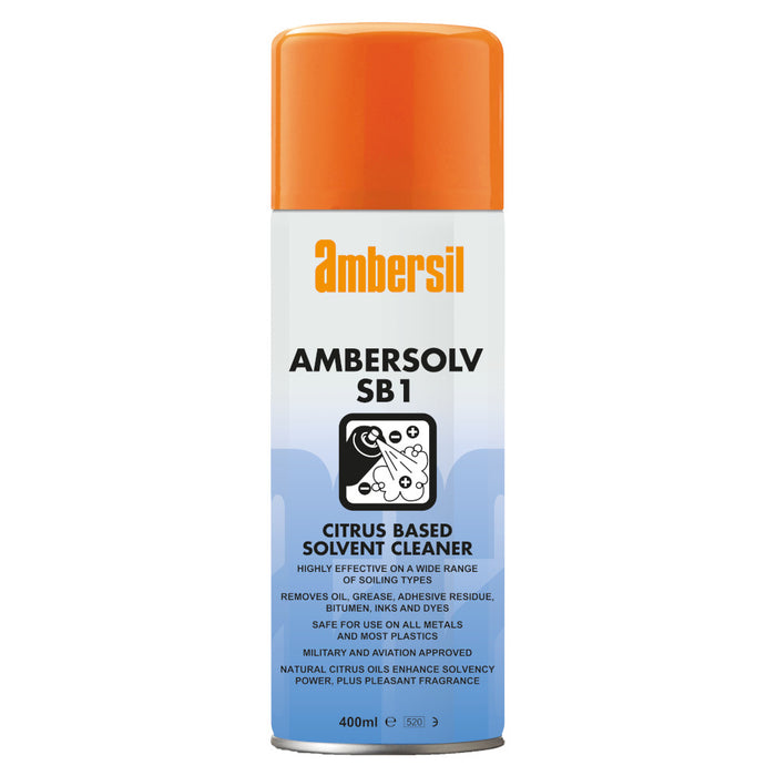 Ambersil Ambersolv SB1 Citrus Based Solvent Cleaner 400ml 31598