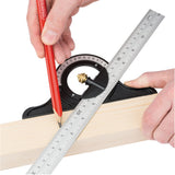 Draper Combination Square with Centre Head & Protractor 300mm 34704