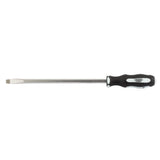 Draper Expert "Pound Thru" Plain Slot Soft Grip Screwdriver 10x250mm 35186