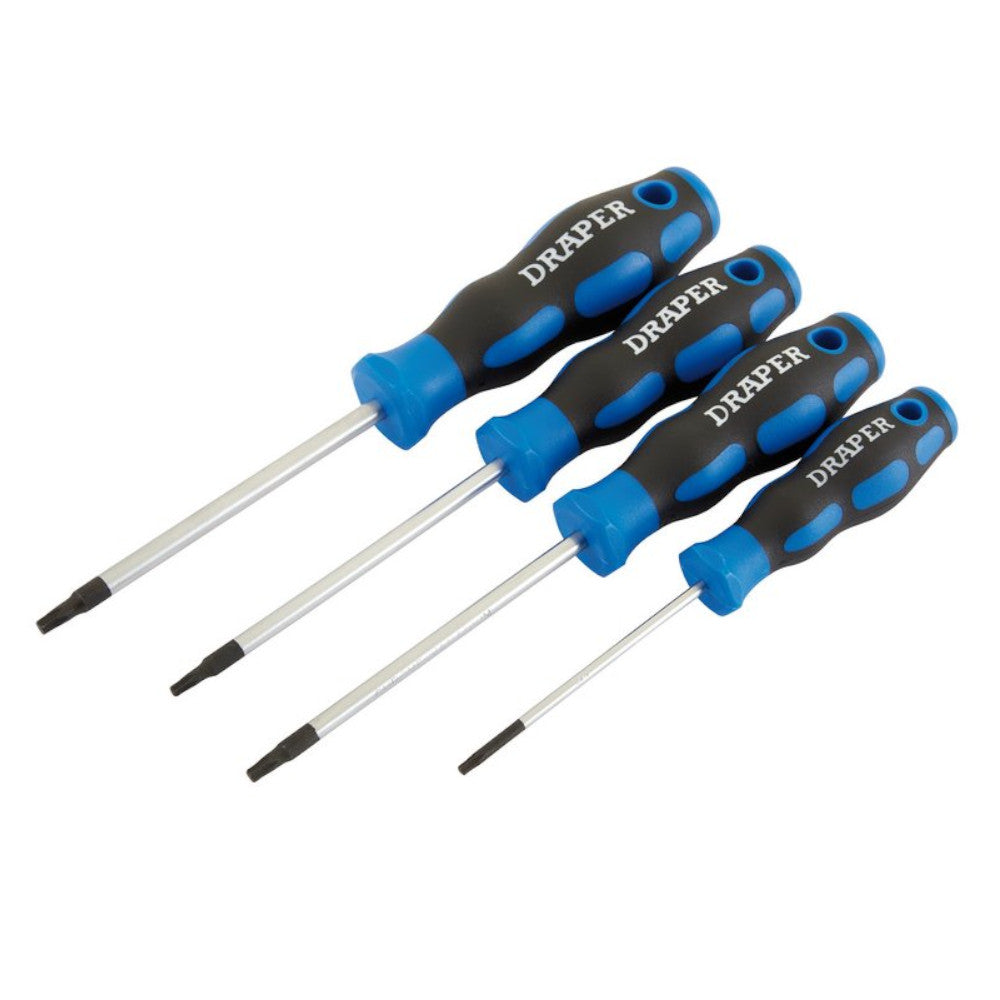 Draper Tx-Star Soft Grip Screwdriver Set 4 Piece 36851