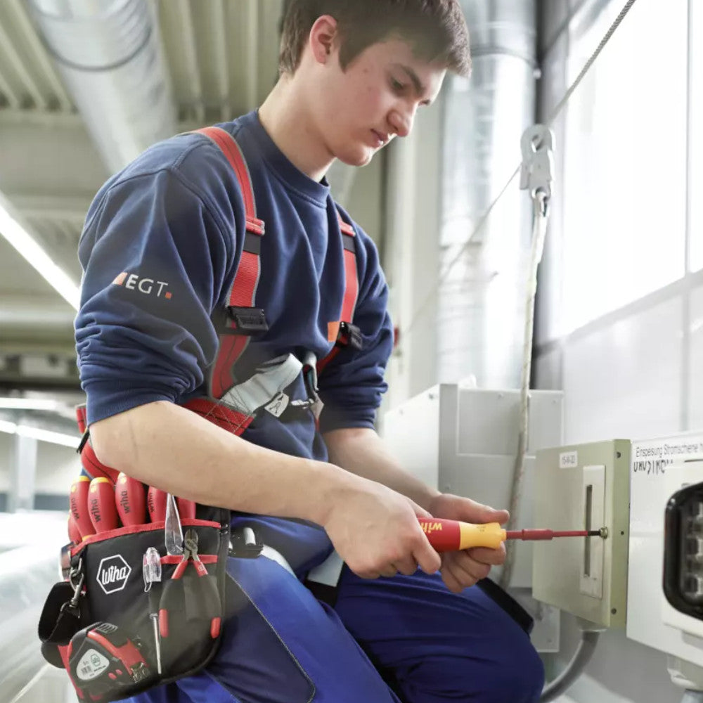 Wiha 38613 6 Piece Interchangeable VDE Screwdriver Set