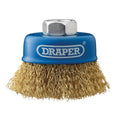 Draper Brassed Steel Crimped Wire Cup Brush 65mm M14 41443