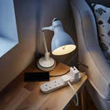 Masterplug 13A 4 Gang Unswitched Extension Lead White