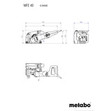 Metabo MFE 40 Wall Chaser 110v | 604040610