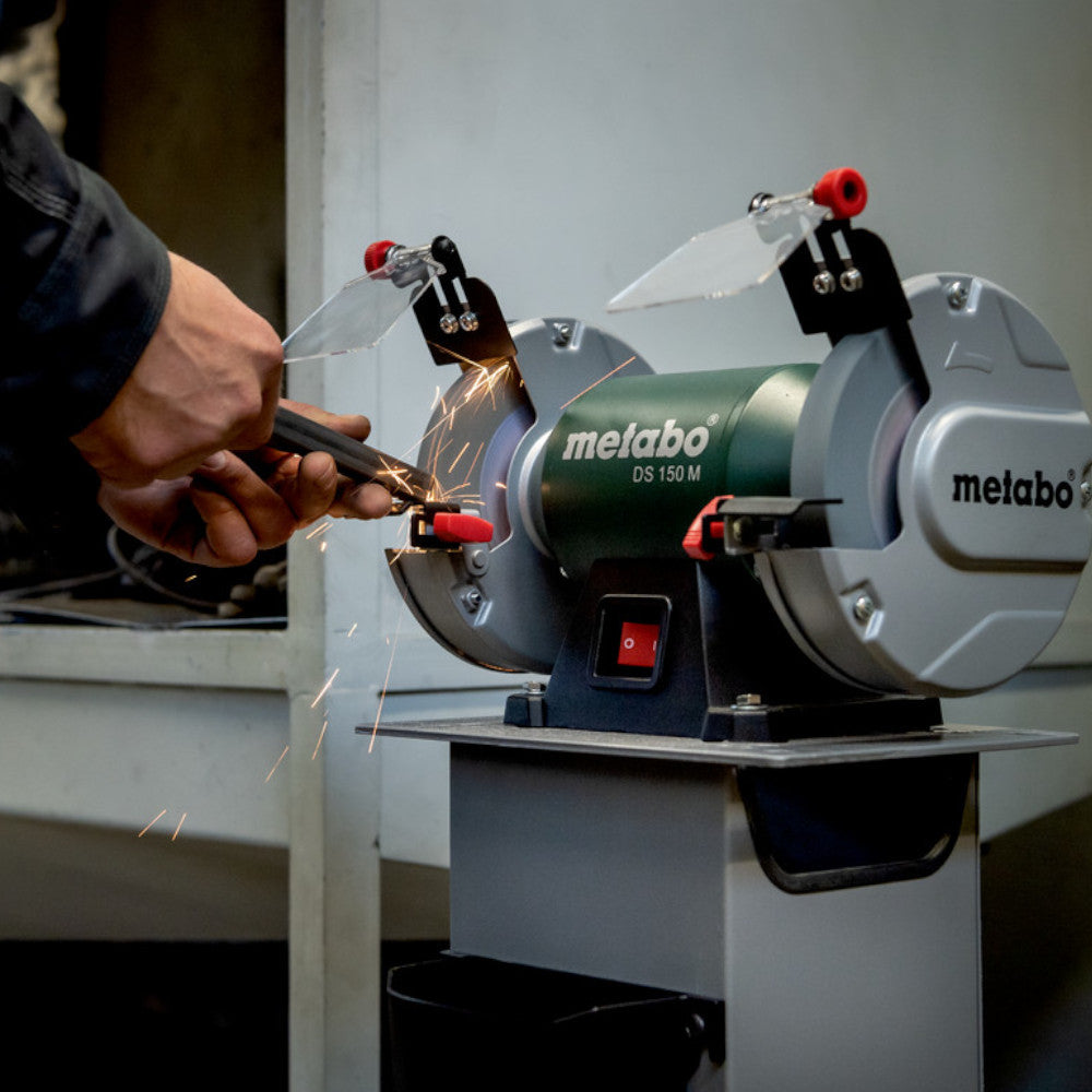 Metabo DS 150 M Bench Grinder 150mm, 370W Induction Motor, 604150000