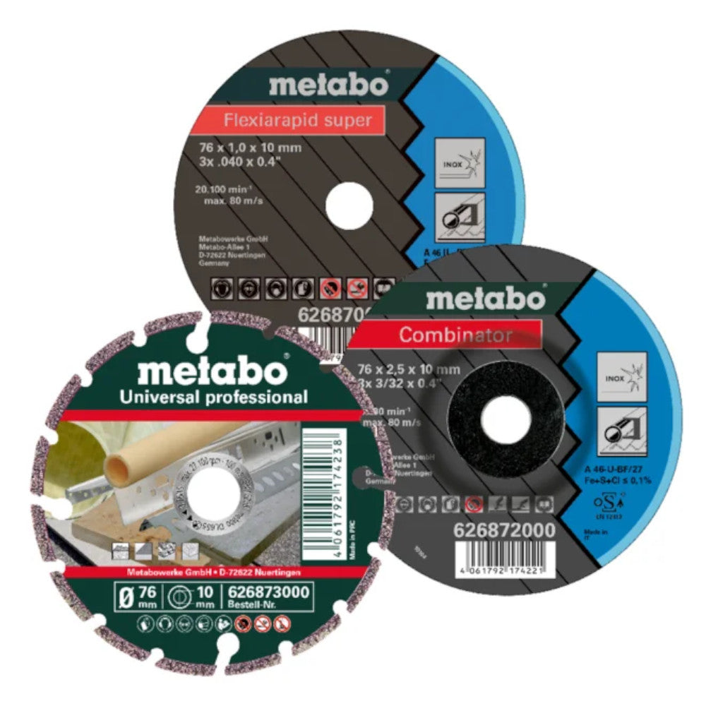 Metabo Starter Set 76mm | 626879000