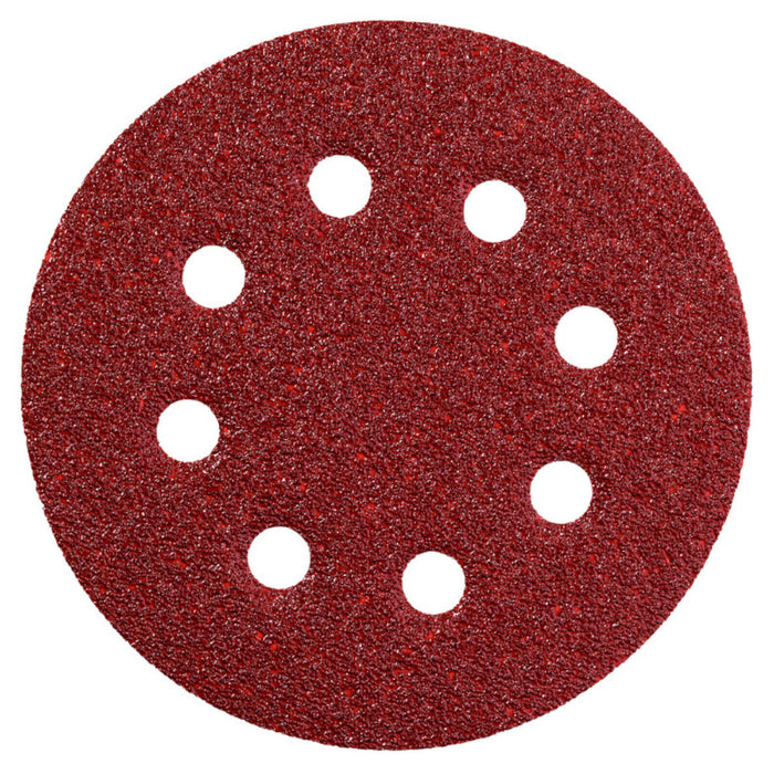 Metabo Sanding Discs Hook & Loop 125mm For Wood & Metal Pack of 5