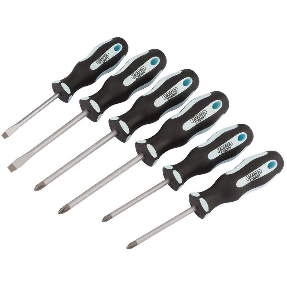 Draper Expert Soft Grip Screwdriver Set 6 Piece 63588