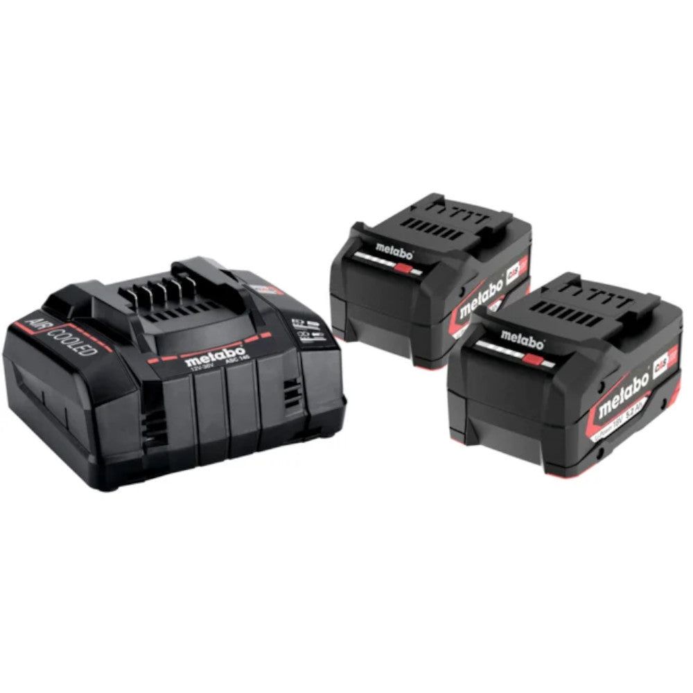 Metabo Basic Set 2x 5.2ah Batteries & Charger | 685051380