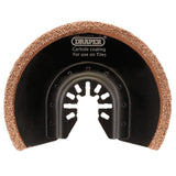 Draper Oscillating Multi-Tool Carbide Coated Cutting Blade 88mm 70470