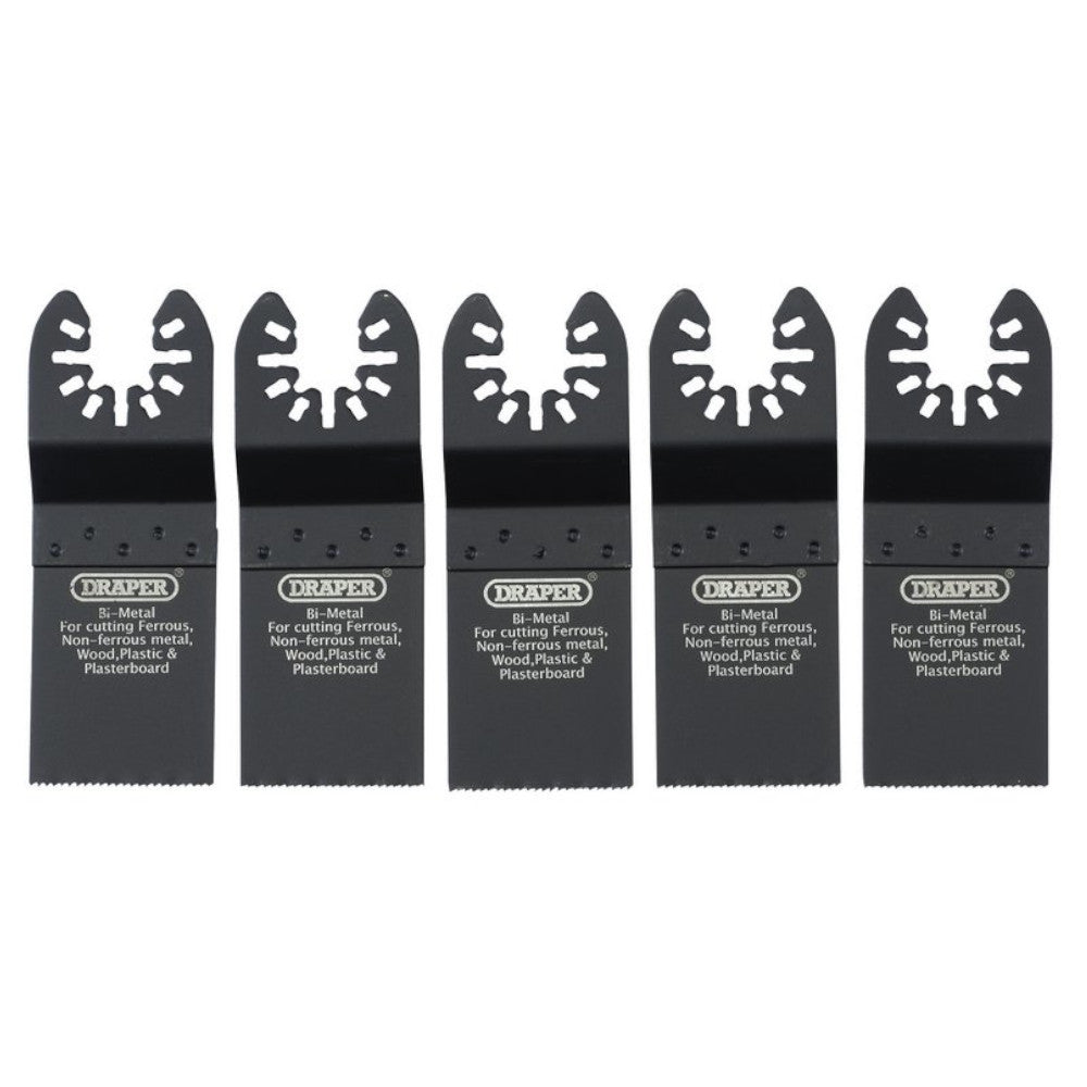 Draper Multi-Tool Plunge Cutter Set 34mm 5 Piece 70476