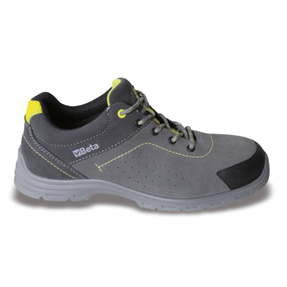 Beta 7212FG – Suede Safety Shoe with Anti‑Abrasion Toe Protection