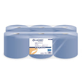 Lucart Easy 150B Premium Blue Centre Feed Rolls Pack of 6