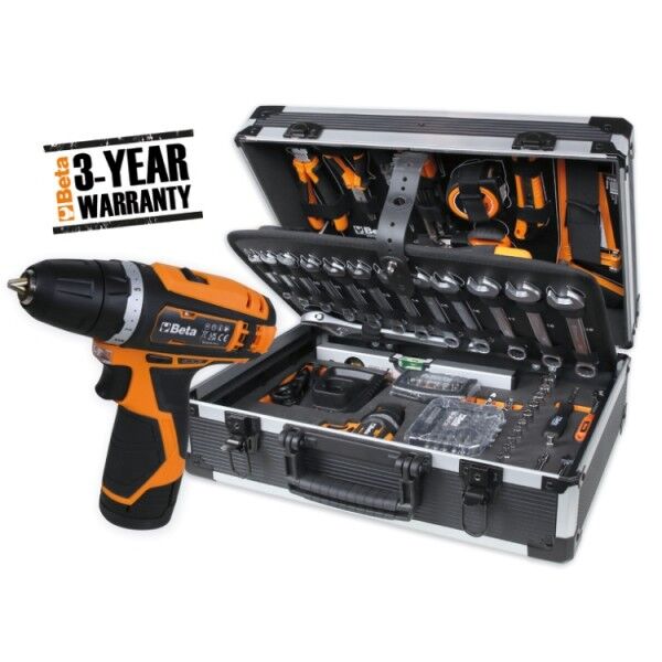 Beta Worker BW 2056E 12v Tool Case With Assortment Of 146 tools