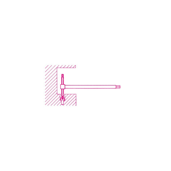 Technical drawing of the Beta 951 on a white background