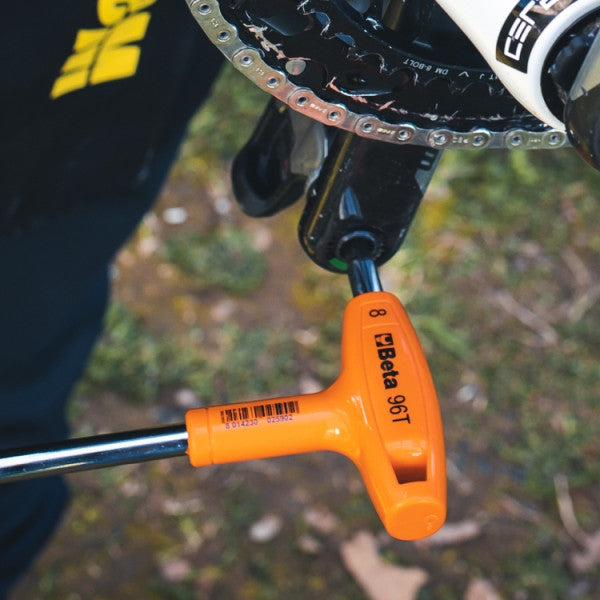 Beta 96T Offset Hexagon Key Wrenches, With High Torque Handles