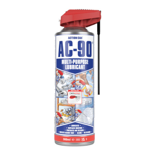 Action Can AC90 TwinSpray Multi-Purpose Lubricant 500ml