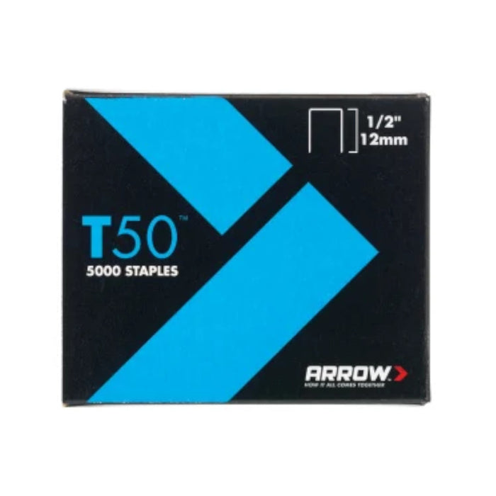 Arrow T50 12mm Staples Pack of 1250