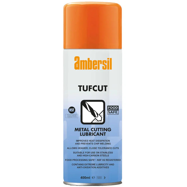 Ambersil 31579 Tufcut Metal Cutting Lubricant 400ml Ambersil