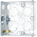 BG Electrical Metal Knockout Back Boxes Single & Double Gang Electro South West Ltd