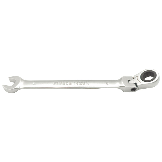 Side view of the Beta 001420208 142SN flex head spanner.