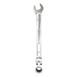 Top down view of the Beta 001420209 142SN  9mm flex head spanner.