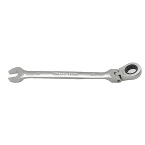 Side view of the Beta 001420210 142SN 10mm flex head spanner.