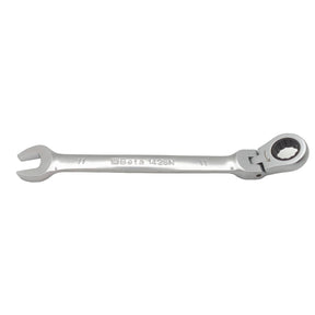Side view of the Beta 001420211 142SN 11mm flex head spanner.