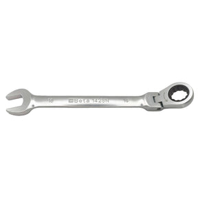 Side view of the Beta 001420216 142SN 16mm flex head spanner.
