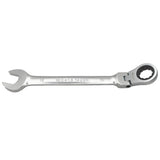 Side view of the Beta 001420218 142SN 18mm flex head spanner.
