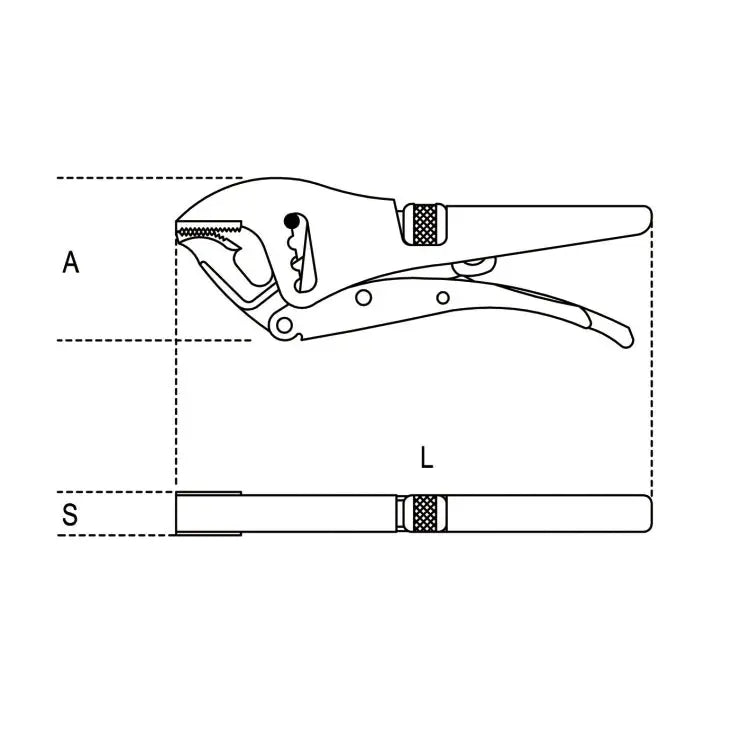 Beta 1050 Double adjustment self-locking pliers Beta