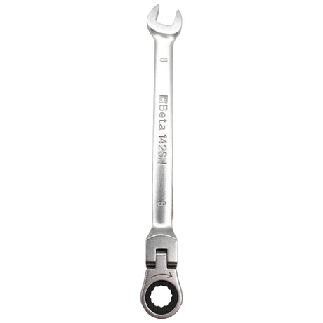 Top down view of the Beta 142SN flex head spanner.