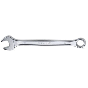 Beta 42 Metric Combination Spanner, Open & Offset Ring Ends, Chrome-plated Electro South West Ltd