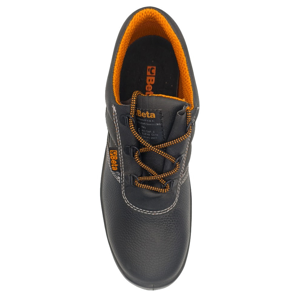 Beta 7241CK waterproof safety shoe with orange accents on a white background