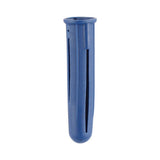 Blue Plastic Wall Plugs 10mm Box of 40