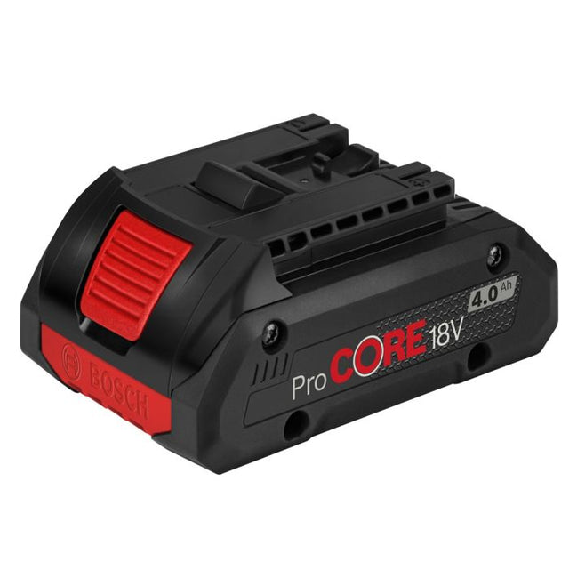 Bosch Pro CORE 18V battery pack on a white background