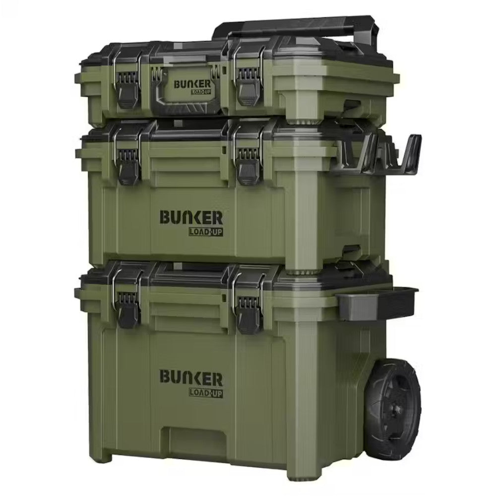 BUNKER Load-Up 9 Piece Stacking Tool Storage System