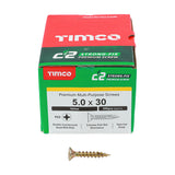 Timco C2 Strong-Fix Multi-Purpose Structural Woodscrews (PZ Double-Countersunk)